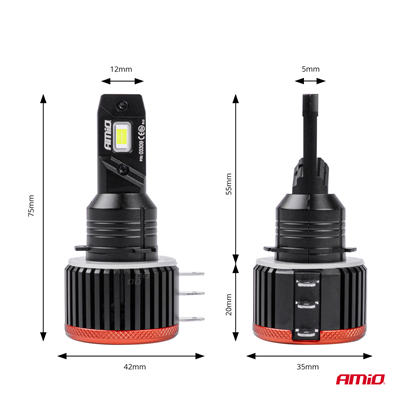 LED žárovky hlavního svícení X3 Series H15 AMIO-03309