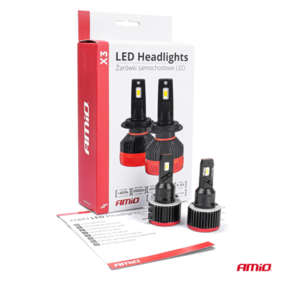 LED žárovky hlavního svícení X3 Series H15 AMIO-03309