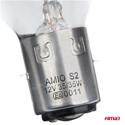 Halogenové žárovky S2 12V 35/35W BA20d 1ks
