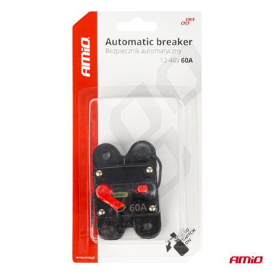 Automatická autopojistka 12-48V 60A AMIO-03826