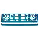 UTAL 03177 Podložka pod SPZ - stříbrná metalizovaná / Z