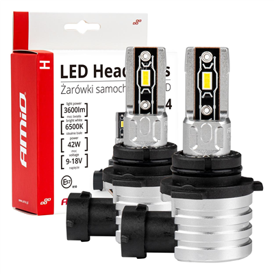 LED žárovky hlavního svícení HB4 9006 H-mini Series AMiO-03335