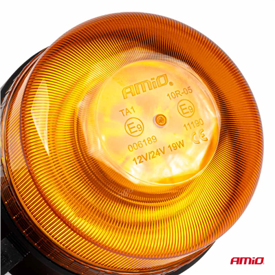 Bezdrátové LED výstražné světlo R65 R10 12/24V AMIO-03931