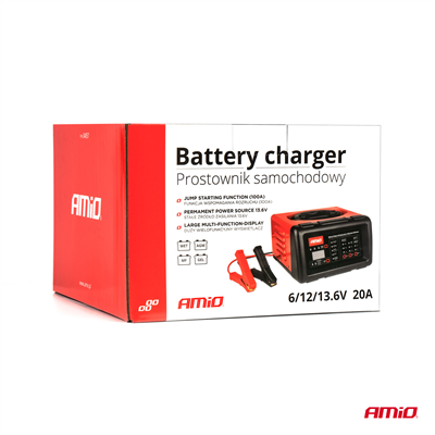 Nabíječka batérií 20A 6V 12V AMiO-04057