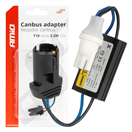 Amio 04087 CANBUS rezistor pro LED žárovky 12V 3.2W T10 zástrčku a zásuvku AMIO-04087