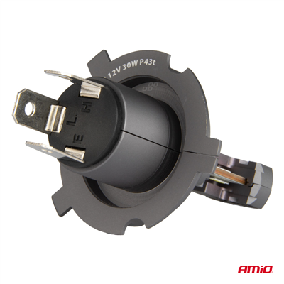 LED žárovky hlavního svícení Hybrid série H4 H19 6000K Canbus 60W AMIO-04114