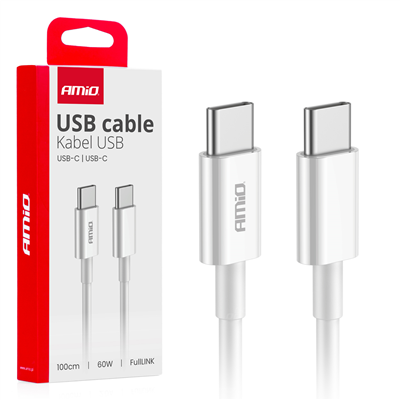 Kabel ´USB-C na USB-C 60W 100cm FullLINK AMIO-03896