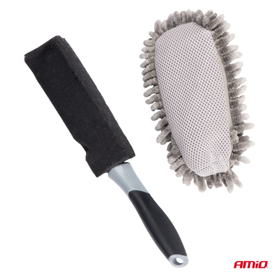 Kartáč z mikrovlákna na mytí automobilů 33,5 cm AMIO-04027