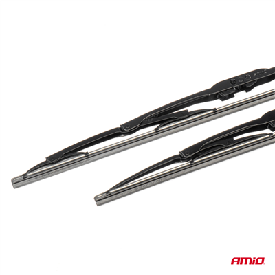 Kovový stěrač U-Type 24” 600 mm s úchytem typu „U” AMiO-04014