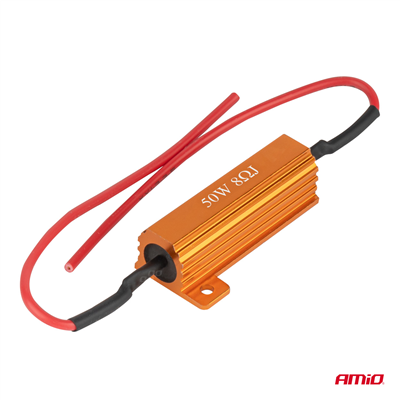 Rezistor pro LED žárovky CANBUS 8? 50W AMiO-04095