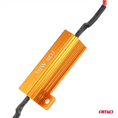 Rezistor pro LED žárovky CANBUS 8? 50W AMiO-04095