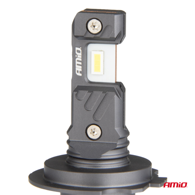 LED žárovky hlavního svícení Hybrid série H7 H18 6000K Canbus 60W AMIO-04115