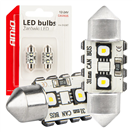 Amio 04247 LED žárovky CANBUS 12SMD Festoon C5W 3838 31mm White 12/24V AMiO-04247