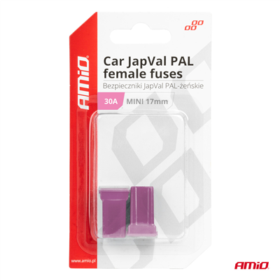 Pojistka JAPVAL PAL samice 30A AMIO-03444