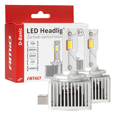 LED žárovky hlavního svícení D-Basic Series D1S/D1R AMiO-03626