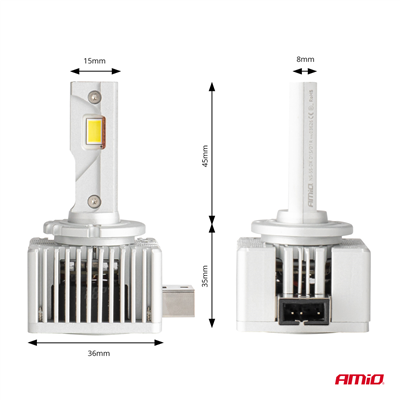 LED žárovky hlavního svícení D-Basic Series D1S/D1R AMiO-03626