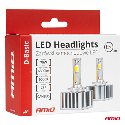 LED žárovky hlavního svícení D-Basic Series D1S/D1R AMiO-03626