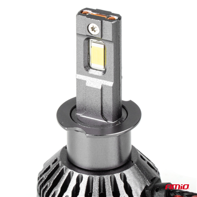 LED žárovky hlavního svícení HP Full Canbus H3 12V 24v 6500k AMIO-03672