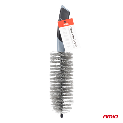 Kartáč na čištění ráfků kol úzký 32,5 cm AMIO-04023