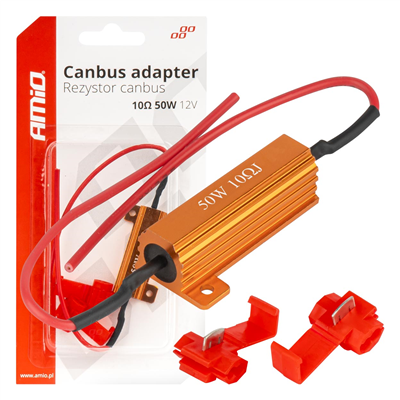 Rezistor pro LED žárovky CANBUS 10? 50W AMiO-04096