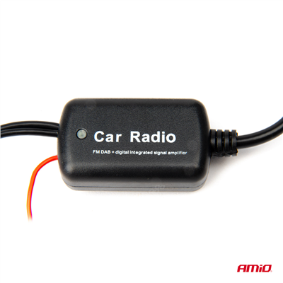 Anténní zesilovač signálu 12V DAB FM AMiO-04134