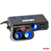 Dvojitá prodlužovací zásuvka 2xUSB 1xUSB C 12/24V max 200W A