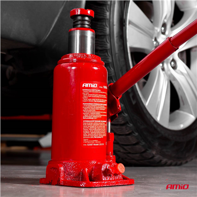 Hydraulický pístový zvedák 10T v PVC boxu AMIO-04184