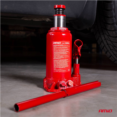 Hydraulický pístový zvedák 10T v PVC boxu AMIO-04184
