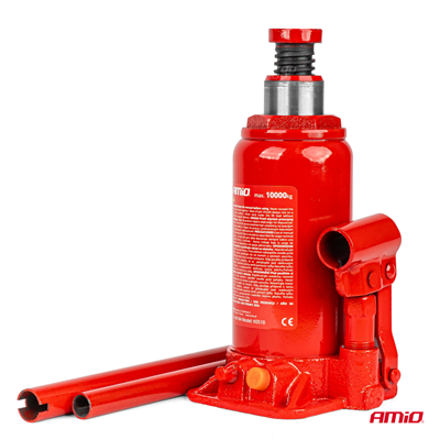 Hydraulický pístový zvedák 10T v PVC boxu AMIO-04184
