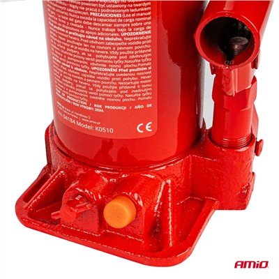 Hydraulický pístový zvedák 10T v PVC boxu AMIO-04184