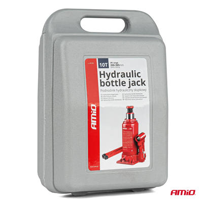 Hydraulický pístový zvedák 10T v PVC boxu AMIO-04184