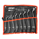 Amio 04196 Sada očkových obojstranných klíčů 6-22cm 8ks AMiO-04196
