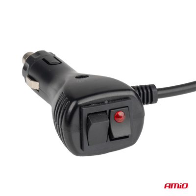 LED výstražný maják W28M 12V 24V AMiO-04105