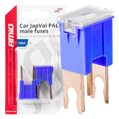 Pojistka JAPVAL PAL samec U 100A AMIO-03411