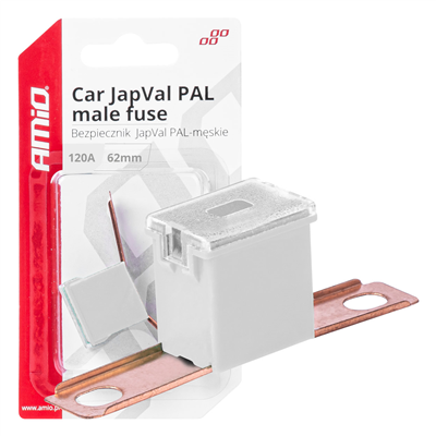 Pojistka JAPVAL PAL samec 62mm 120A AMIO-03434