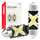 Amio 04236 LED žárovky CANBUS 12SMD Festoon C5W 2016 36mm White 12/24V AMiO-04236