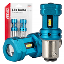 Amio 04253 LED žárovky CANBUS 1157 BAY15D P21/5W 4SMD 1860 Bílé 12V 24V AMiO-04253