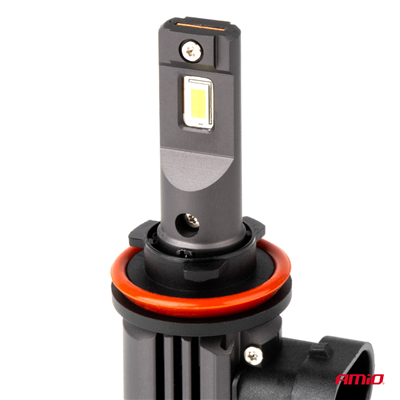 LED žárovky X4-series AVIATOR H8/H9/H11/H16 6500K max 44W AMIO-03765