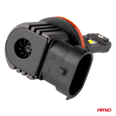 LED žárovky X4-series AVIATOR H8/H9/H11/H16 6500K max 44W AMIO-03765