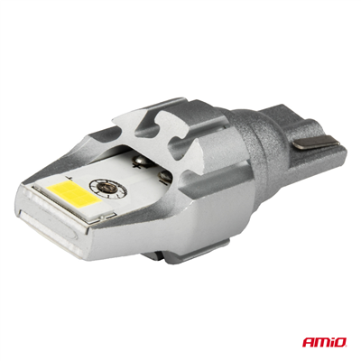 LED žárovky CANBUS T15 W16W 2SMD 3570 Bílá 12V 24V AMiO-04257