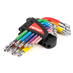 Imbusové TORX klíče z S2 oceli 9ks AMiO-04300
