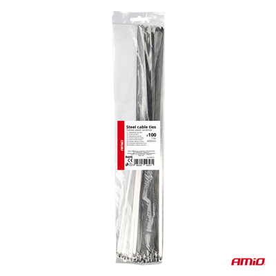 Nerezové stahovací pásky 7,9x600mm 100 ks AMiO-04327