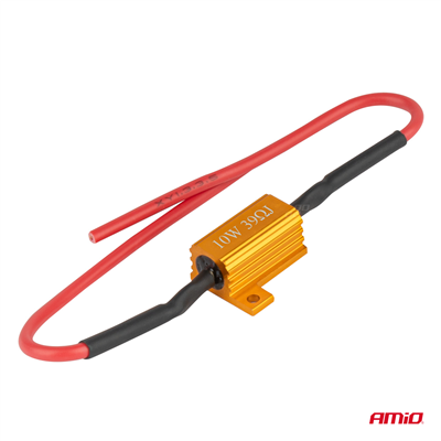 Rezistor pro LED žárovky CANBUS 39? 10W AMiO-04091