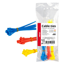 Amio 04313 Plastové stahovací pásky vícebarevné 60ks AMiO-04313