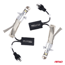Amio 03658 LED žárovky do auta FLEX+ série H4 čočka 12V 24V 6000K Canbus AMIO-03658