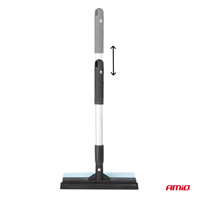 Hliníková stěrka na okna 20cm hlava 35/48cm AMIO-03853