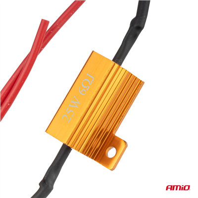 Rezistor pro LED žárovky CANBUS 6? 25W AMiO-04092
