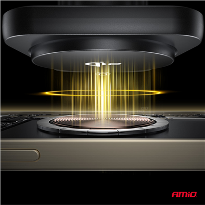Držák magneticky s rychlonabíječkou do auta Qi2 15W AMiO-04179