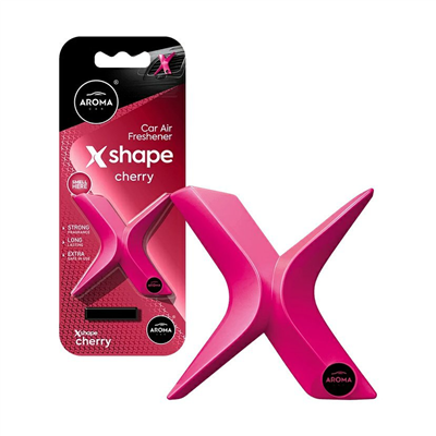 Osvěžovač vzduchu AROMA CAR X Shape Cherry
