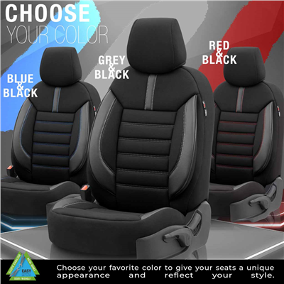 Sada autopotahů OTOM LIMITED 102 BLACK/GREY 3-ZIP
